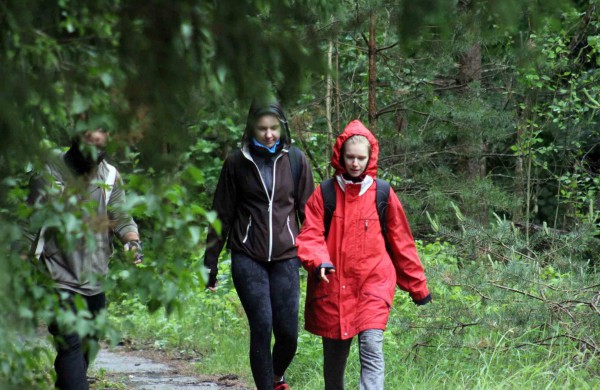 Apleistoje raketų bazėje žygeiviai ieškojo istorijos pėdsakų 