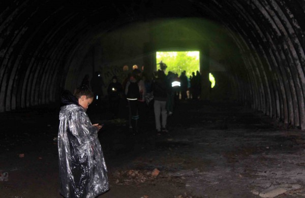 Apleistoje raketų bazėje žygeiviai ieškojo istorijos pėdsakų 