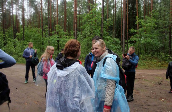 Apleistoje raketų bazėje žygeiviai ieškojo istorijos pėdsakų 