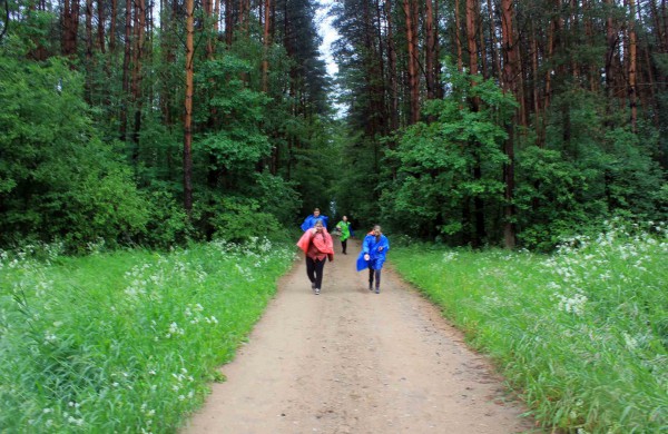 Apleistoje raketų bazėje žygeiviai ieškojo istorijos pėdsakų 