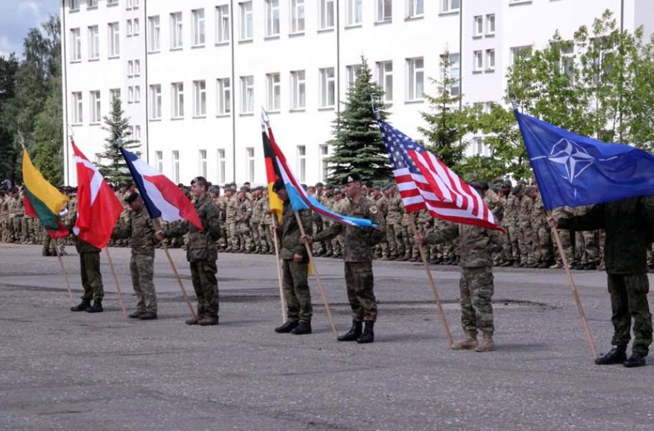 Rukloje pakilo „Iron Wolf 2016“ pratybų vėliava – paskelbta pratybų pradžia