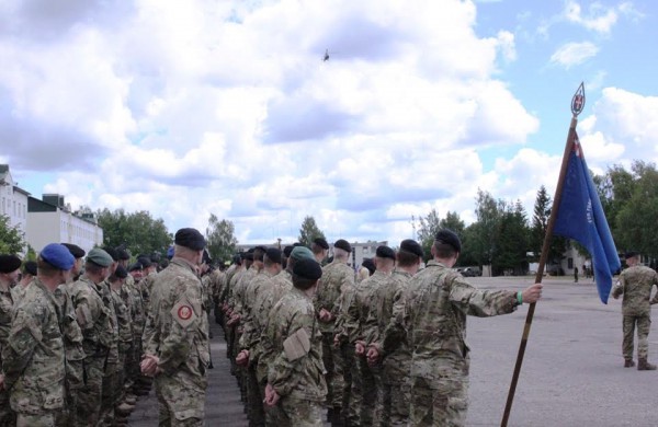 Rukloje pakilo „Iron Wolf 2016“ pratybų vėliava – paskelbta pratybų pradžia