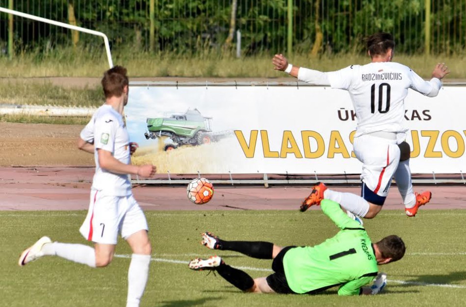 LFF taurės turnyre FK „Lietava“ likimą nulėmė baudinių serija