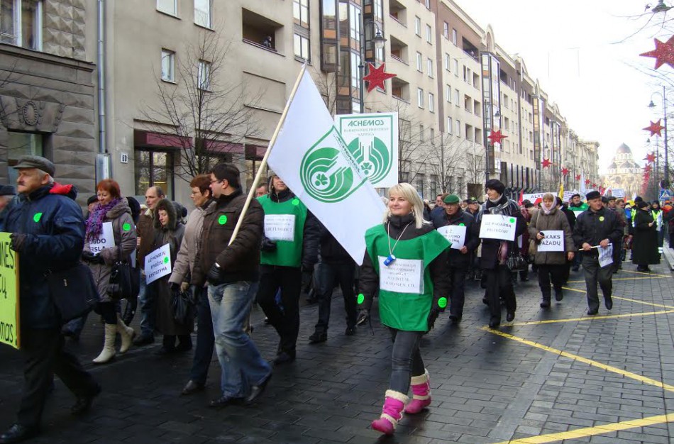 Gyventojų dėmesiui! Vilniuje vyks protesto akcija
