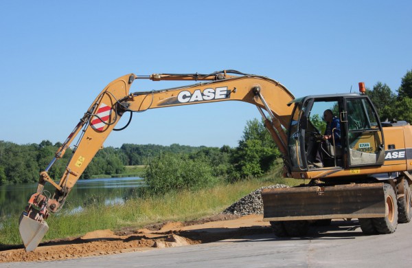 Prie Joninių slėnio buvęs akmuo perkeltas į kitą vietą