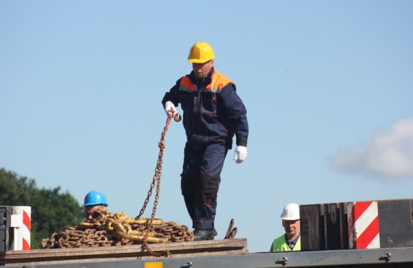 Prie Joninių slėnio buvęs akmuo perkeltas į kitą vietą
