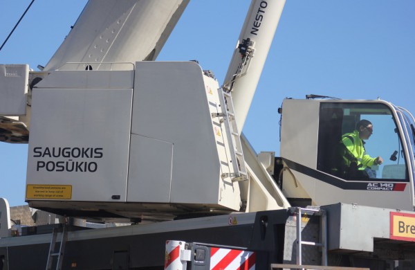 Prie Joninių slėnio buvęs akmuo perkeltas į kitą vietą