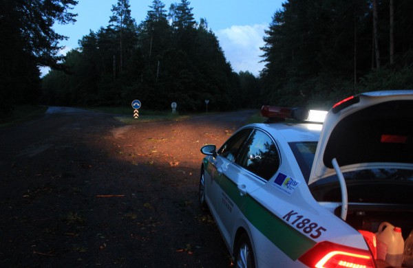 Galingo visureigio vairuotojas – pareigūnams: „Galima, aš baudą sumokėsiu?“