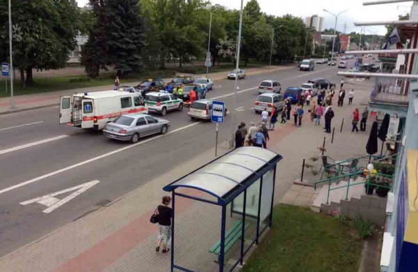 Miesto centre – avarija, nukentėjo vaikas