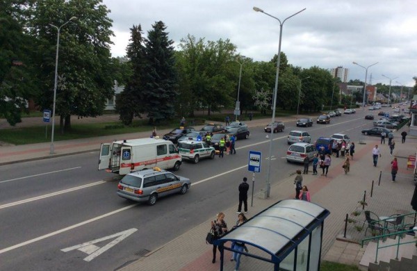 Miesto centre – avarija, nukentėjo vaikas