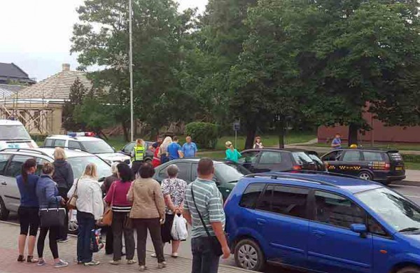 Miesto centre – avarija, nukentėjo vaikas