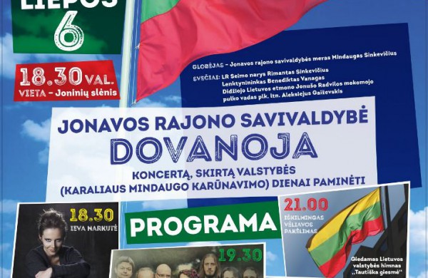 Valstybės dienos proga jonaviečius sveikins ir lenktynininkas B.Vanagas