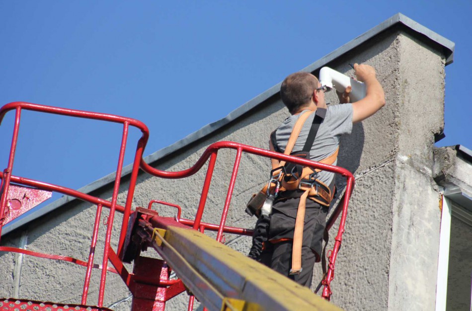 Mieste pradėtos įrenginėti vaizdo stebėjimo kameros