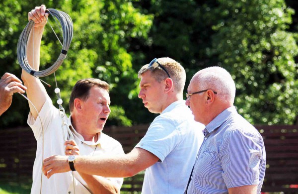Prie Joninių slėnio statomas 25 metrų aukščio vėliavos stiebas