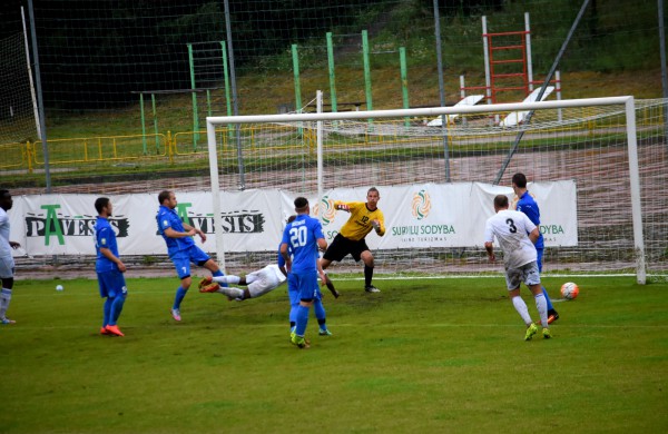 Naujokų pasipildžiusi „Lietava“ sužaidė taikiai su latviais