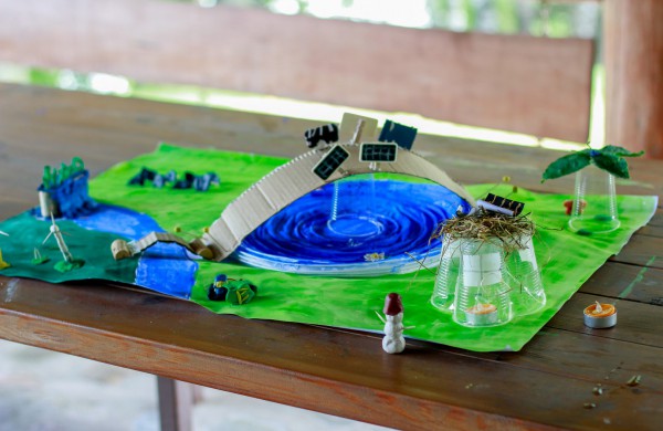 Stovykloje – žinios apie atsinaujinančius energijos išteklius ir sveiką gyvenseną