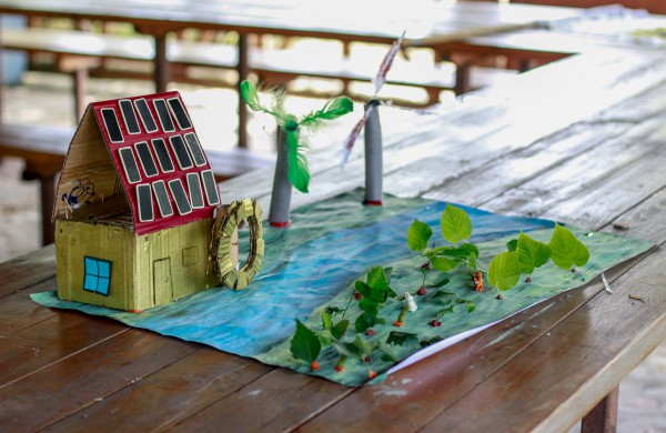 Stovykloje – žinios apie atsinaujinančius energijos išteklius ir sveiką gyvenseną