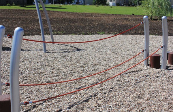 A.Kulviečio gatvėje atidaryta nauja vaikų žaidimų aikštelė