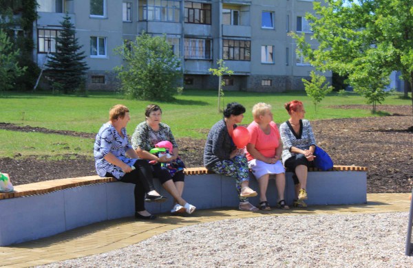 A.Kulviečio gatvėje atidaryta nauja vaikų žaidimų aikštelė