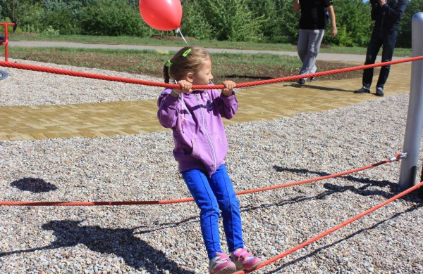 A.Kulviečio gatvėje atidaryta nauja vaikų žaidimų aikštelė