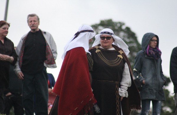 Jonavoje minint Valstybės dieną į 25 metrų aukštį iškelta trispalvė