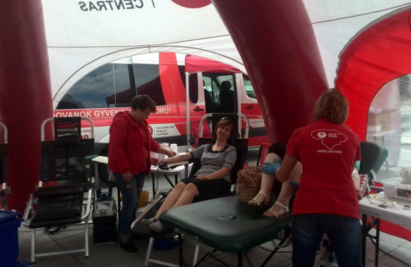  O Jūs ar jau aukojote kraujo?