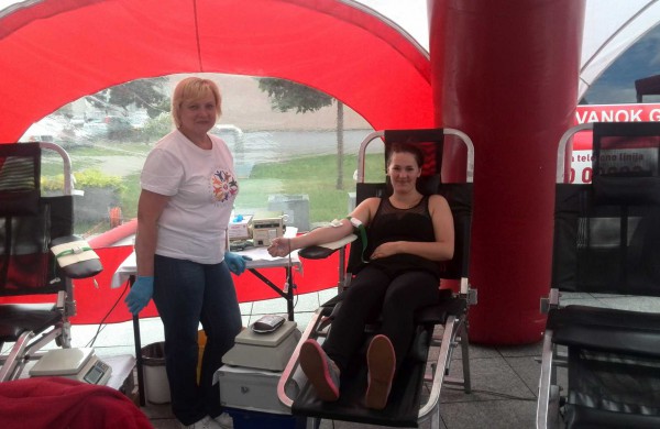  O Jūs ar jau aukojote kraujo?