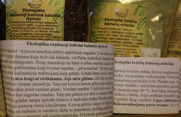 Sveikų produktų parduotuvėje Jonavoje – maisto, buities ir kitos namų prekės