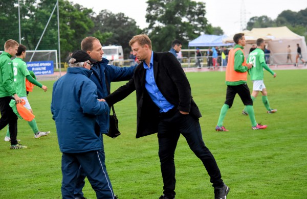 Įvarčių ir lietaus gausoje – „Lietavos“ pergalė