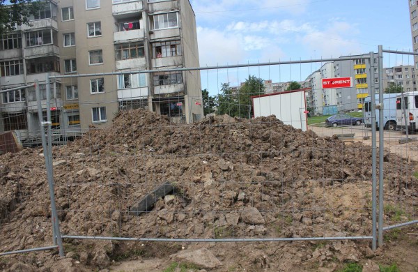 Bus tvarkomas įvažiavimas į „Svetainės“ kiemą