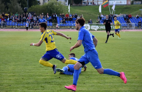 Įspūdingai vartus gynęs Giedrius Kvedaras komandos nuo nesėkmės neišgelbėjo