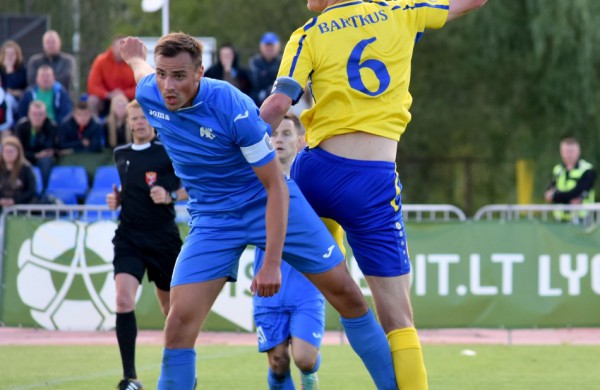 Įspūdingai vartus gynęs Giedrius Kvedaras komandos nuo nesėkmės neišgelbėjo