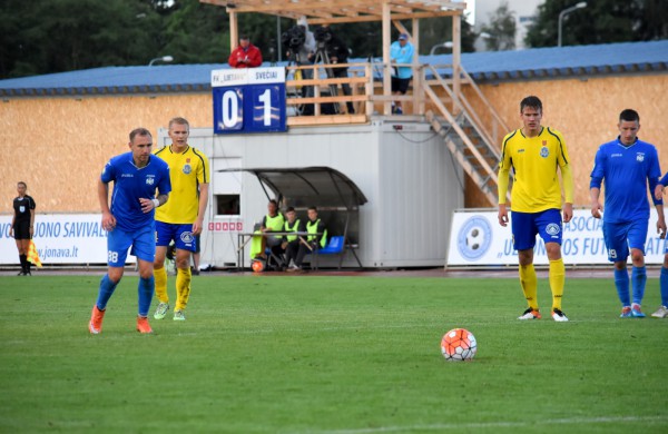 Įspūdingai vartus gynęs Giedrius Kvedaras komandos nuo nesėkmės neišgelbėjo