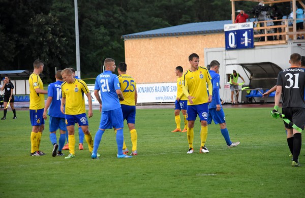 Įspūdingai vartus gynęs Giedrius Kvedaras komandos nuo nesėkmės neišgelbėjo