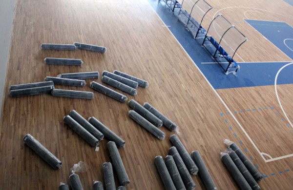 Jonavos sporto arena –  su dopingo patikros kambariu ir masažine vonia