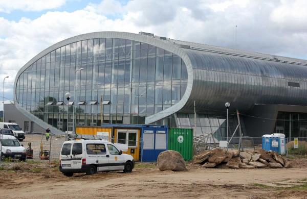 Jonavos sporto arena –  su dopingo patikros kambariu ir masažine vonia