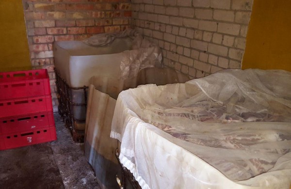 Jonavos rajone – nelegalus mėsos apdirbimo fabrikas