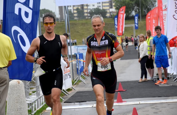 Jonavos sporto istorijos metraštyje - triatlono varžybos