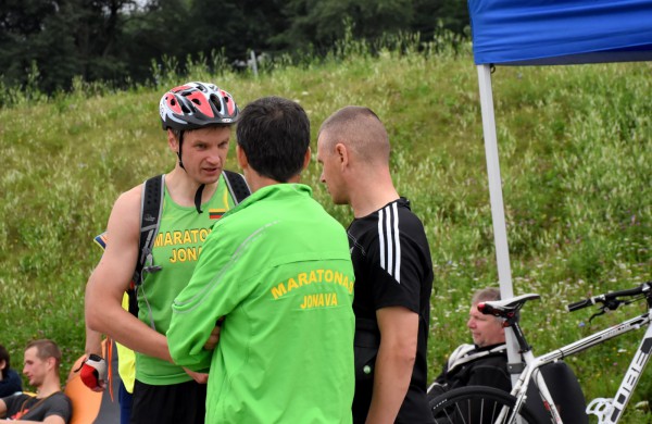 Jonavos sporto istorijos metraštyje - triatlono varžybos
