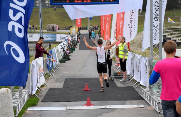 Jonavos sporto istorijos metraštyje - triatlono varžybos