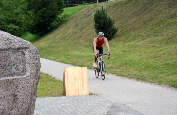 Jonavos sporto istorijos metraštyje - triatlono varžybos