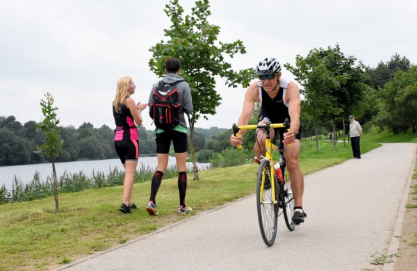Jonavos sporto istorijos metraštyje - triatlono varžybos