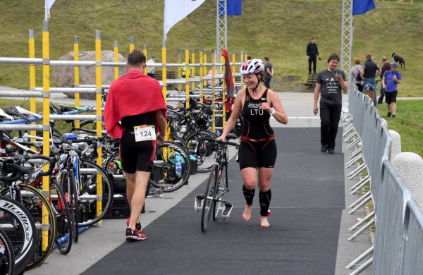 Jonavos sporto istorijos metraštyje - triatlono varžybos