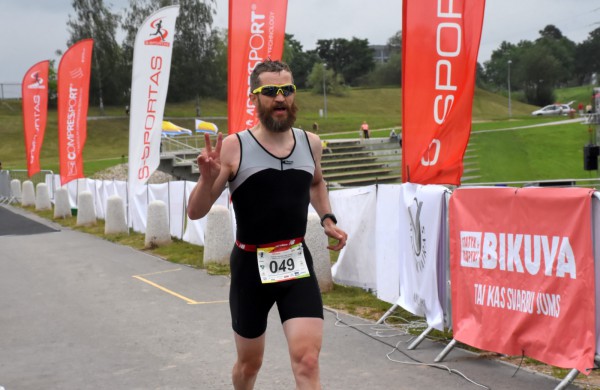 Jonavos sporto istorijos metraštyje - triatlono varžybos