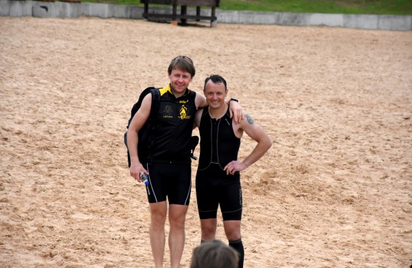 Jonavos sporto istorijos metraštyje - triatlono varžybos