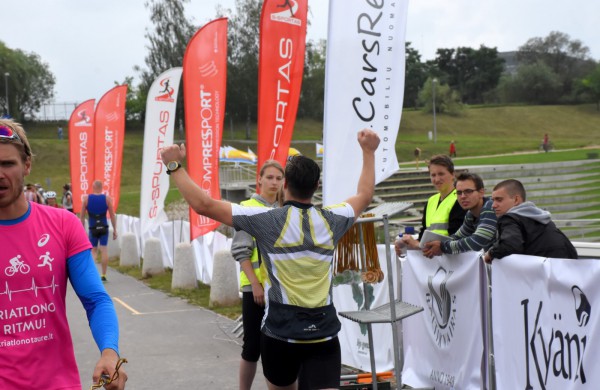 Jonavos sporto istorijos metraštyje - triatlono varžybos