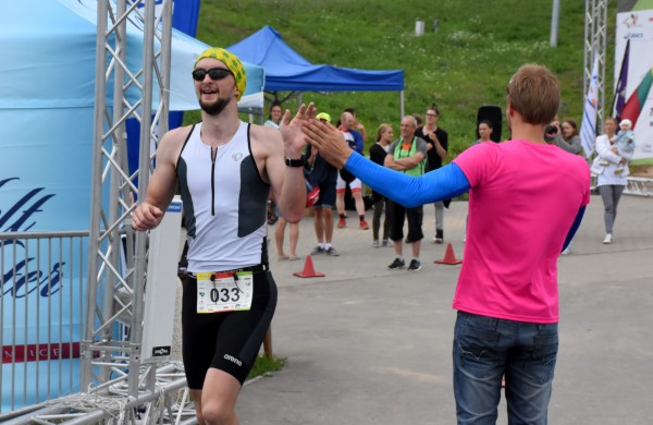 Jonavos sporto istorijos metraštyje - triatlono varžybos