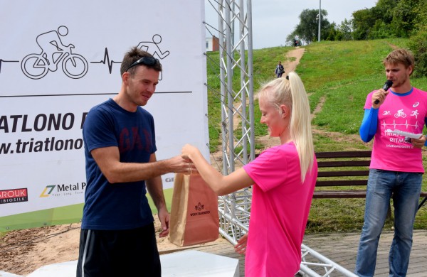 Jonavos sporto istorijos metraštyje - triatlono varžybos