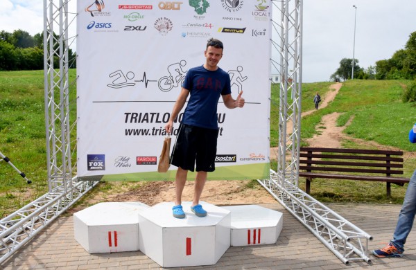 Jonavos sporto istorijos metraštyje - triatlono varžybos