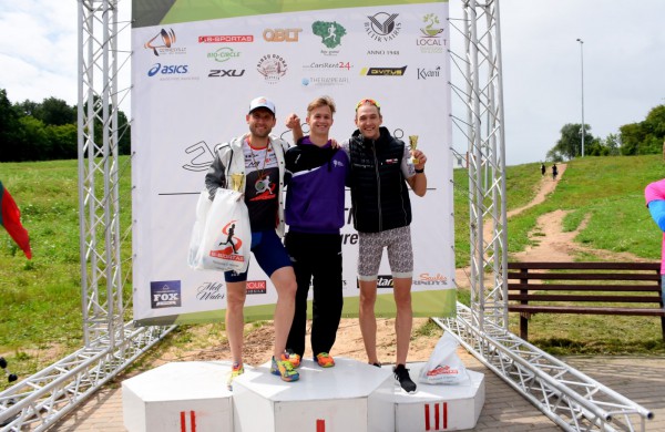 Jonavos sporto istorijos metraštyje - triatlono varžybos